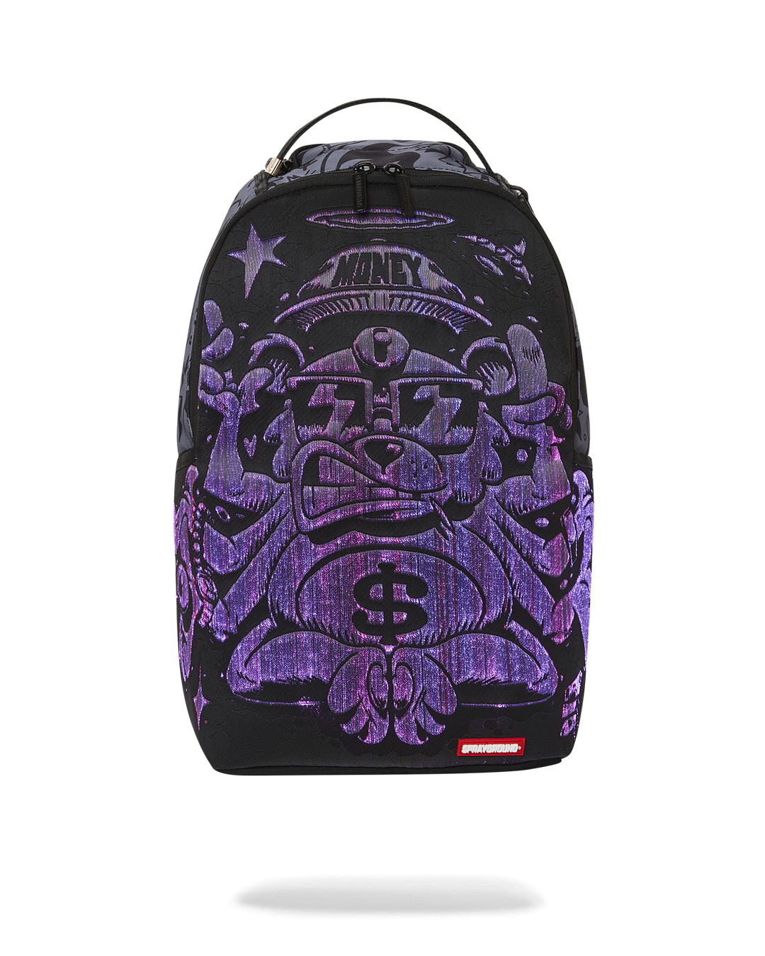 Sprayground Fiber Optics Money Tripp DLXSR Black Backpack B5205