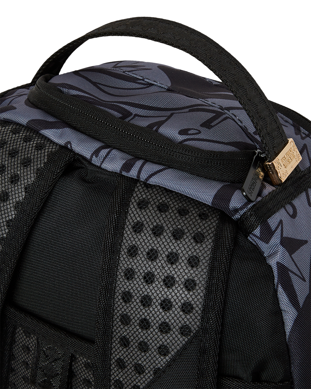 Sprayground Fiber Optics Money Tripp DLXSR Black Backpack B5205