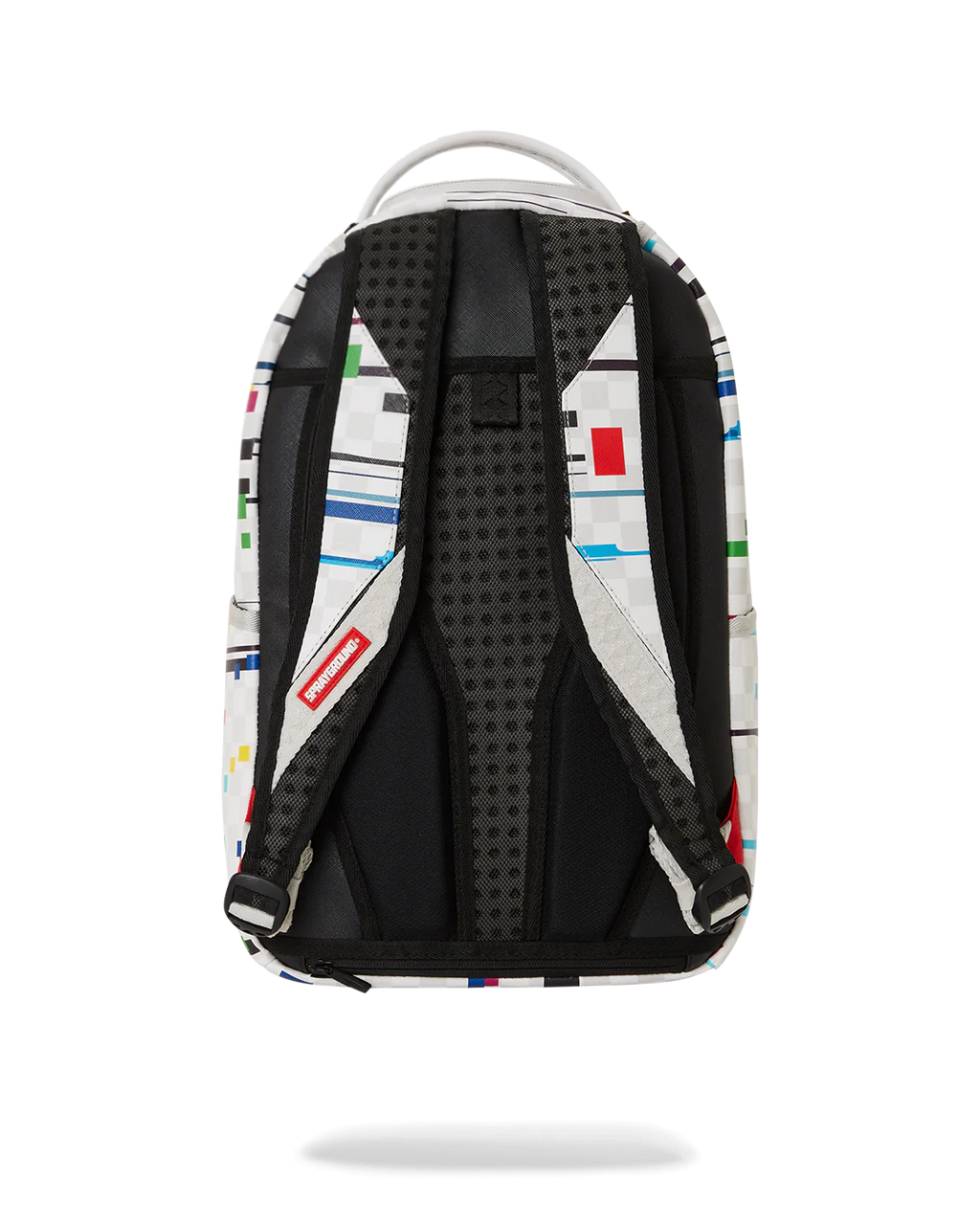 Sprayground Glitch White Check DLXVV Backpac B5465