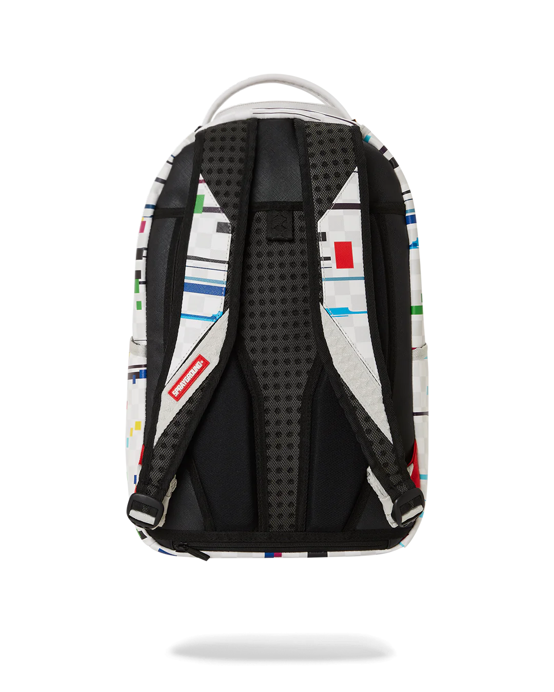 Sprayground Glitch White Check DLXVV Backpac B5465