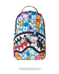Sprayground Monopoly Money Shark 2 Backpack B5503