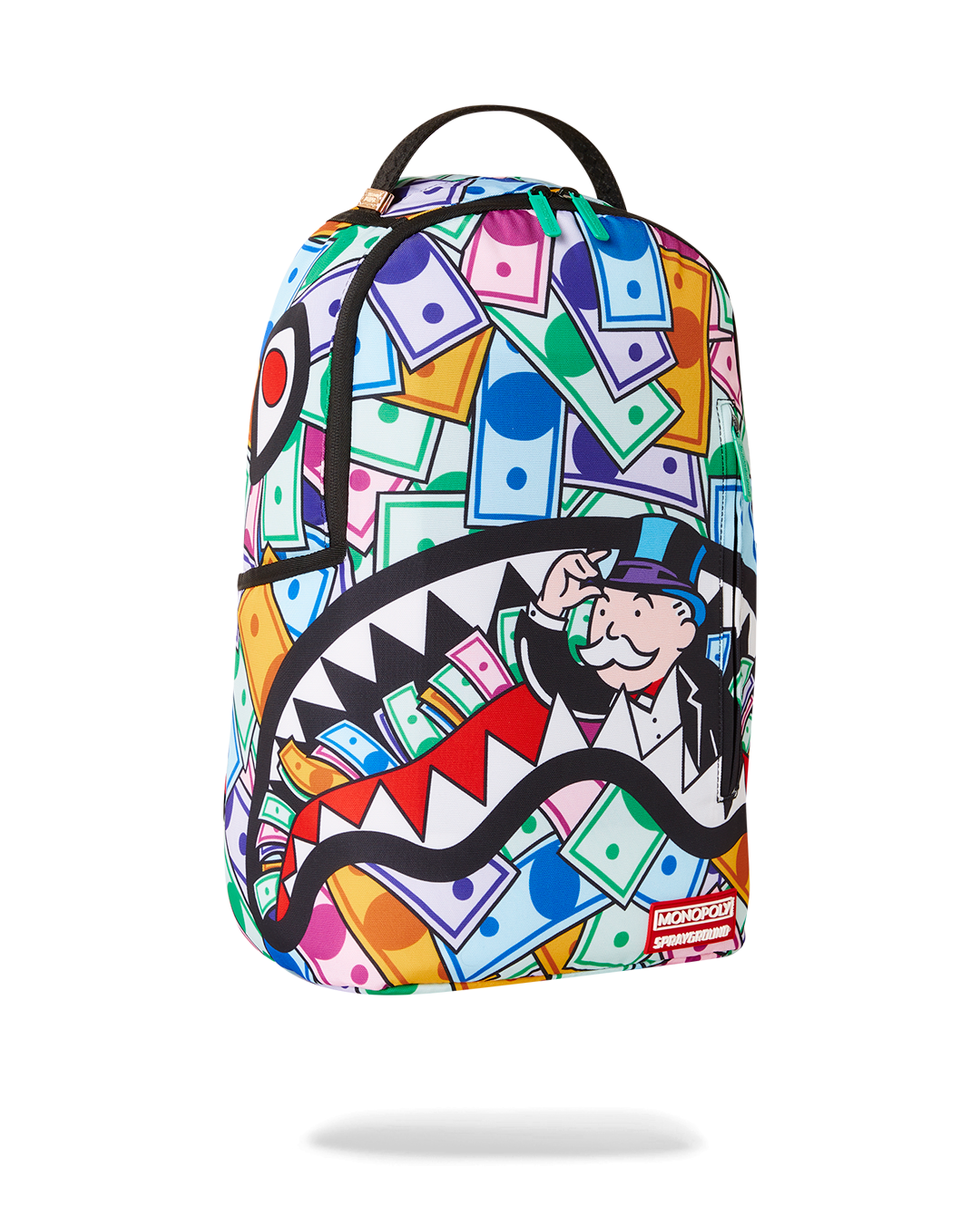 Sprayground Monopoly Money Shark 2 Backpack B5503