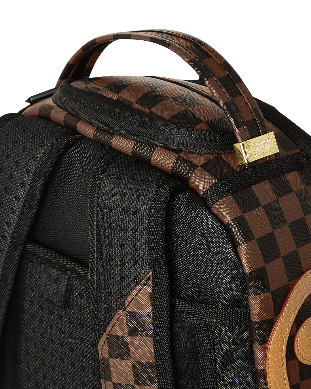 Sprayground Henny Sharks In Paris Brown Backpack B5639