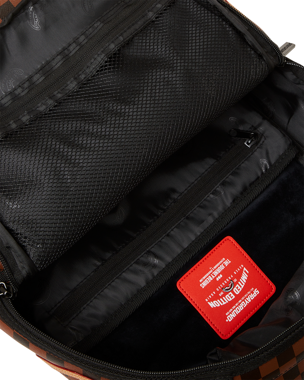 Sprayground Henny Sharks In Paris Brown Backpack B5639