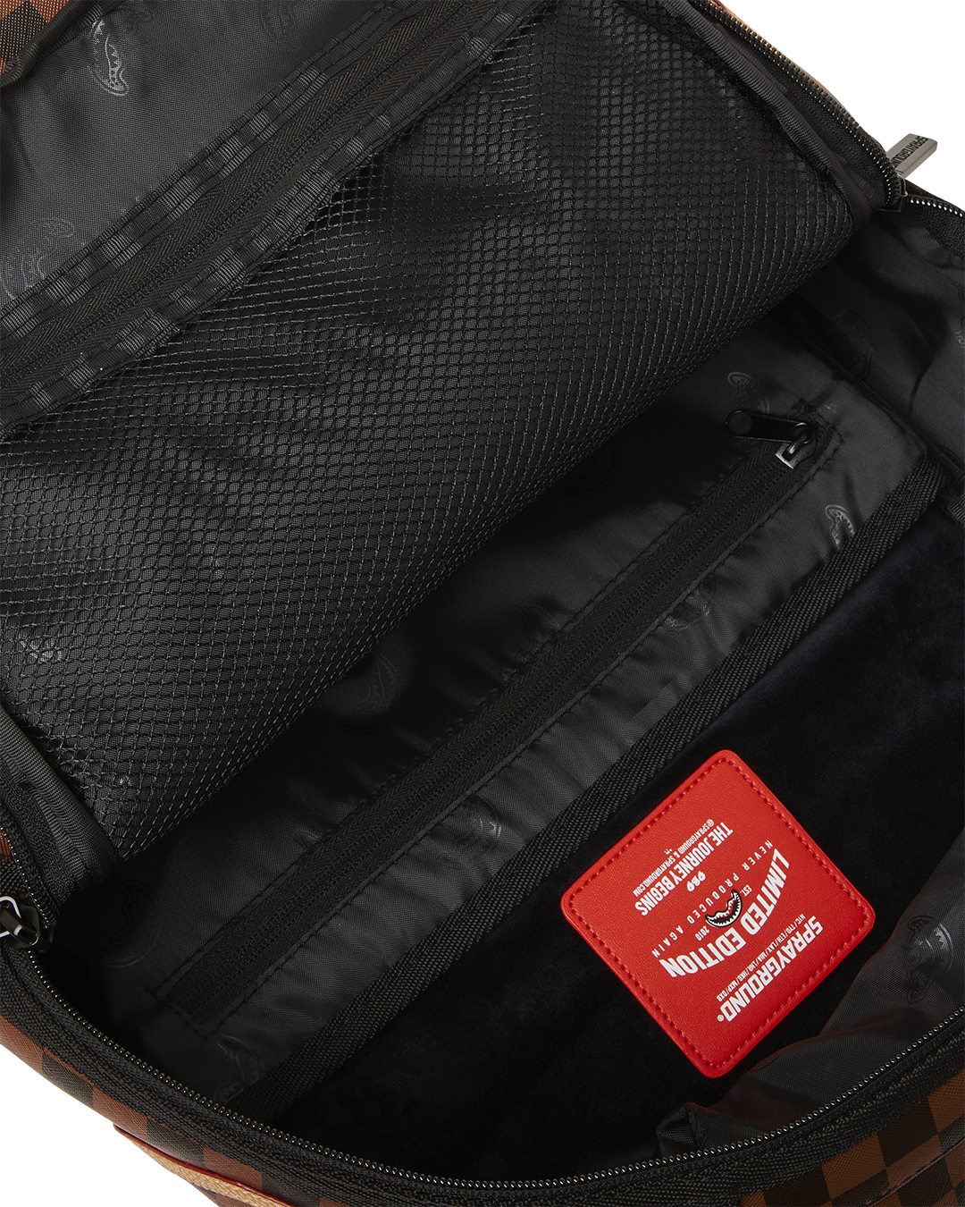 Sprayground Henny Sharks In Paris Brown Backpack B5639