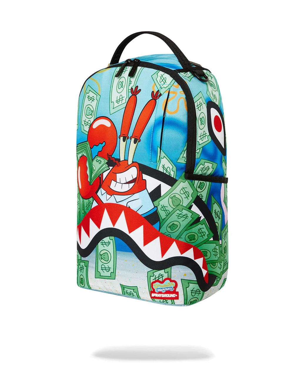 Sprayground Sponge Bob Crabs Count DLXSR Backpack B6001