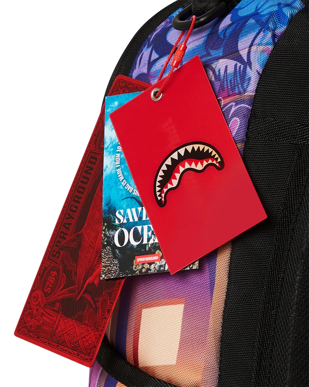 Sprayground DC Harley Car Smash DLXSR Backpack B6415