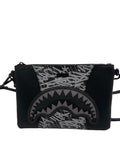 Sprayground Midnight Raceway Graffiti Crossover Clutch With Shoulder Strap B6496