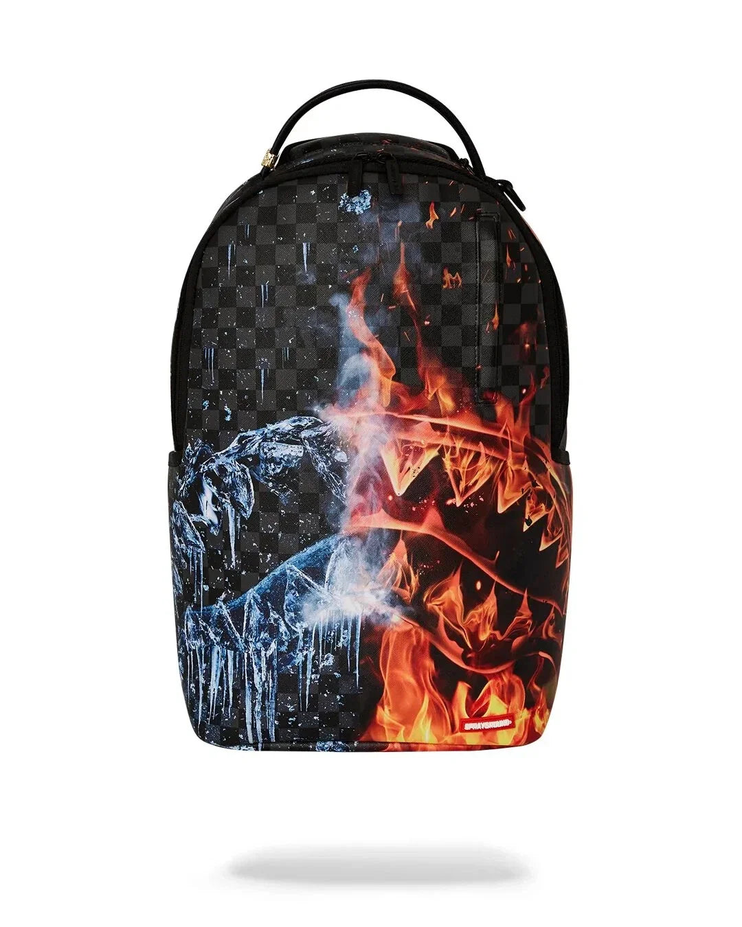 Sprayground Fire & Ice Shark DLXSV Backpack B6753