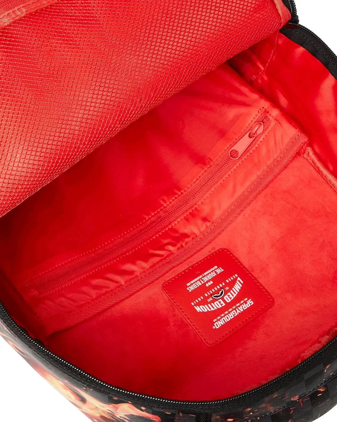 Sprayground Fire & Ice Shark DLXSV Backpack B6753