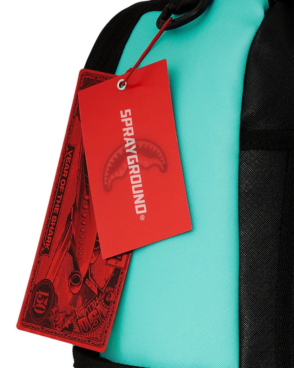 Sprayground Shark Central Aqua DLXSV Backpack B7015