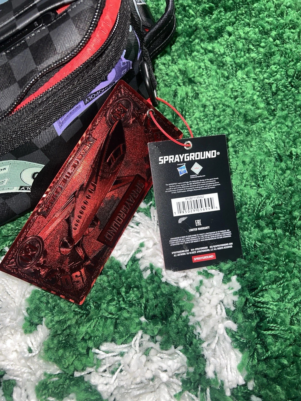 Sprayground x Monopoly Characters DLXSV Backpack B7118