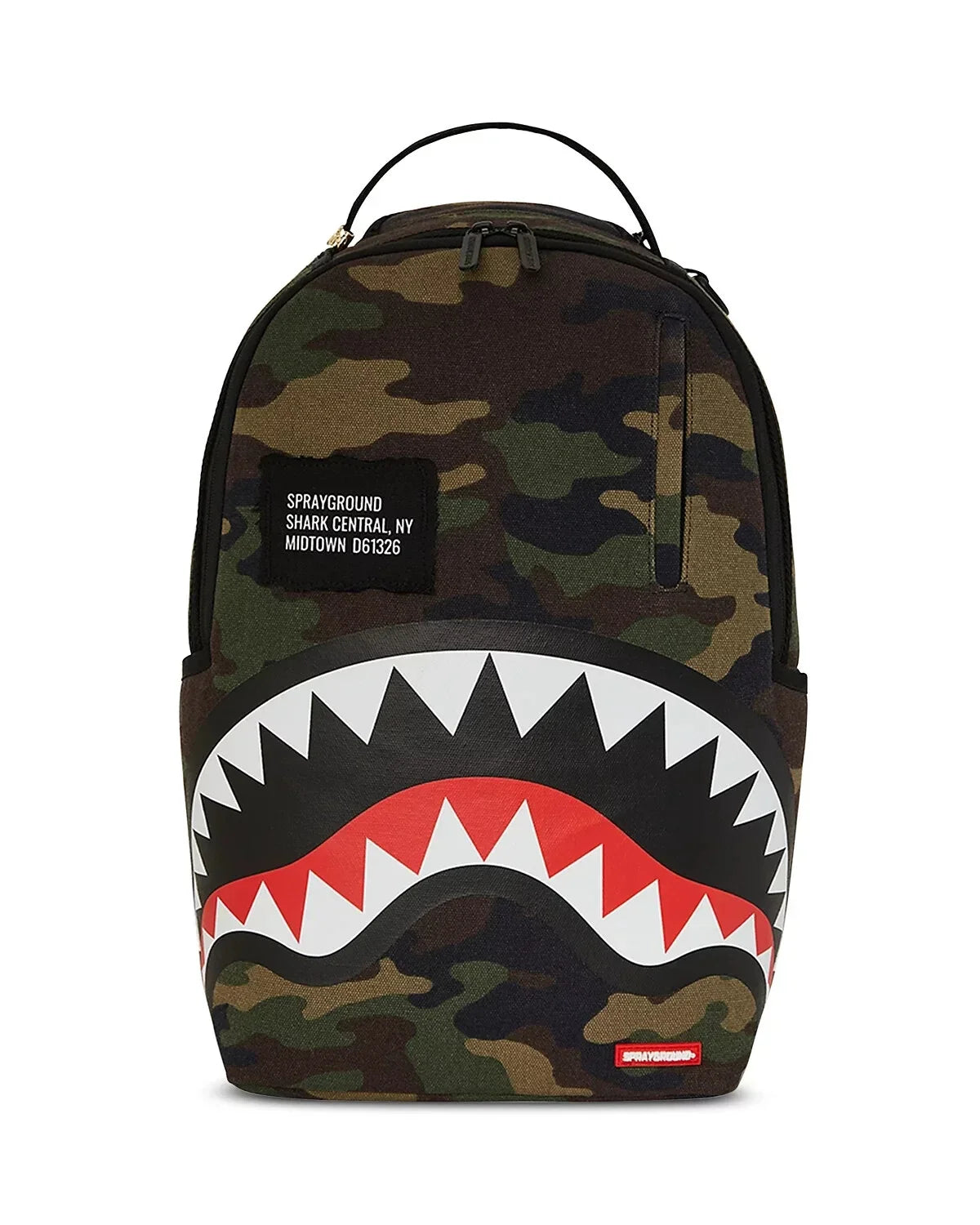 Sprayground Shark Central Camo DLXS Backpack B7163