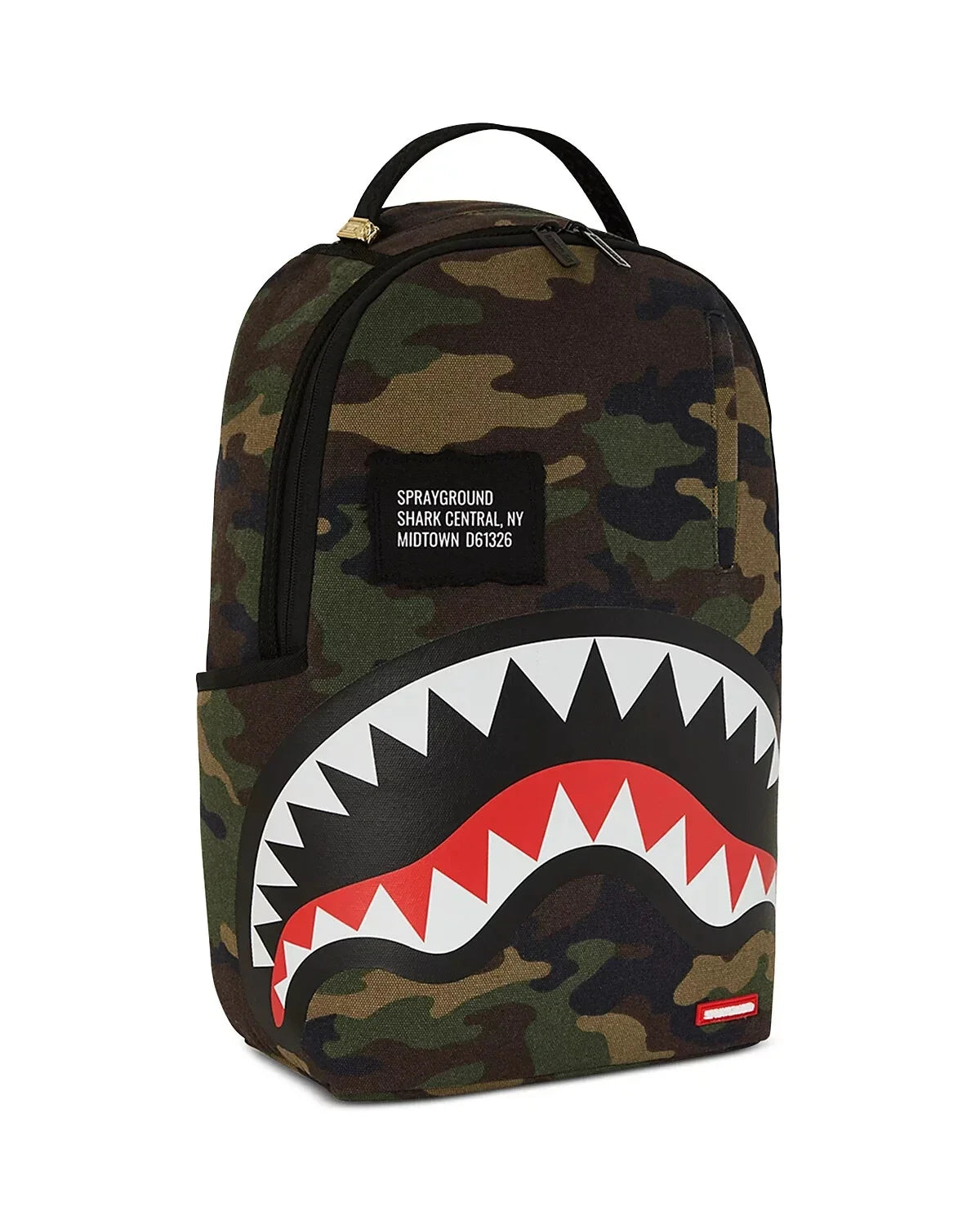 Sprayground Shark Central Camo DLXS Backpack B7163