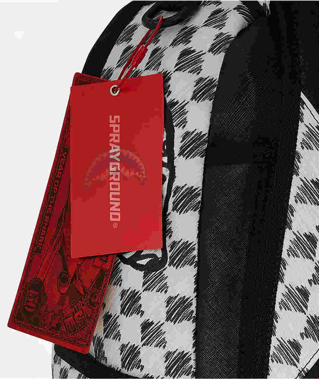 Sprayground Mix and Match Scribble DLX Backpack B7383