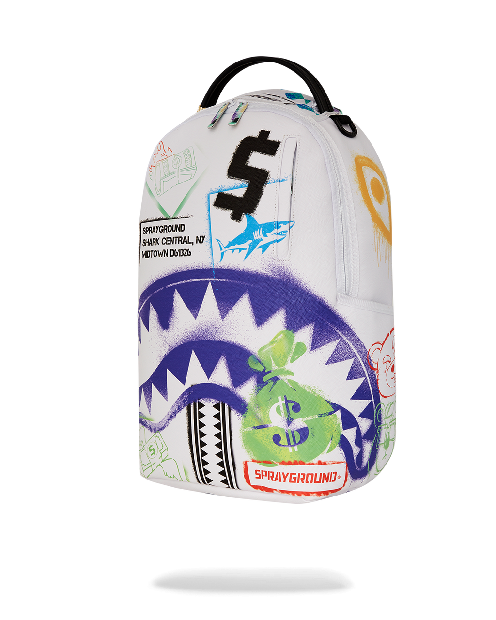 Sprayground Shark Central Cut Out For Greatness DLXSV Backpack B7619