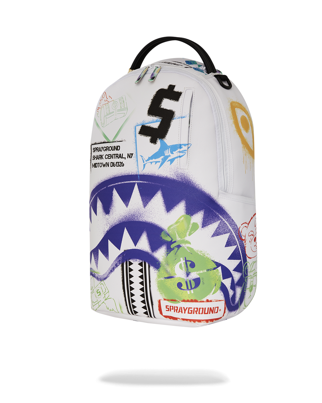 Sprayground Shark Central Cut Out For Greatness DLXSV Backpack B7619