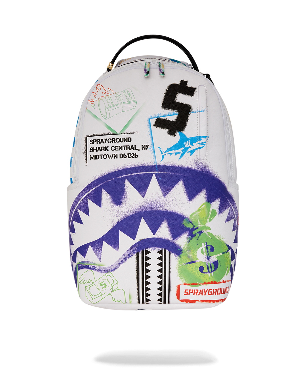 Sprayground Shark Central Cut Out For Greatness DLXSV Backpack B7619