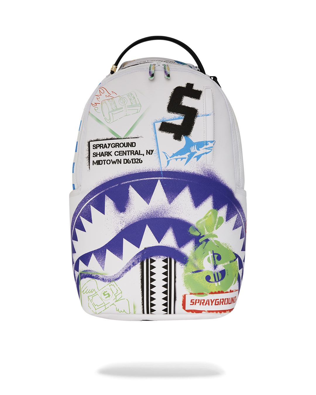 Sprayground Shark Central Cut Out For Greatness DLXSV Backpack B7619