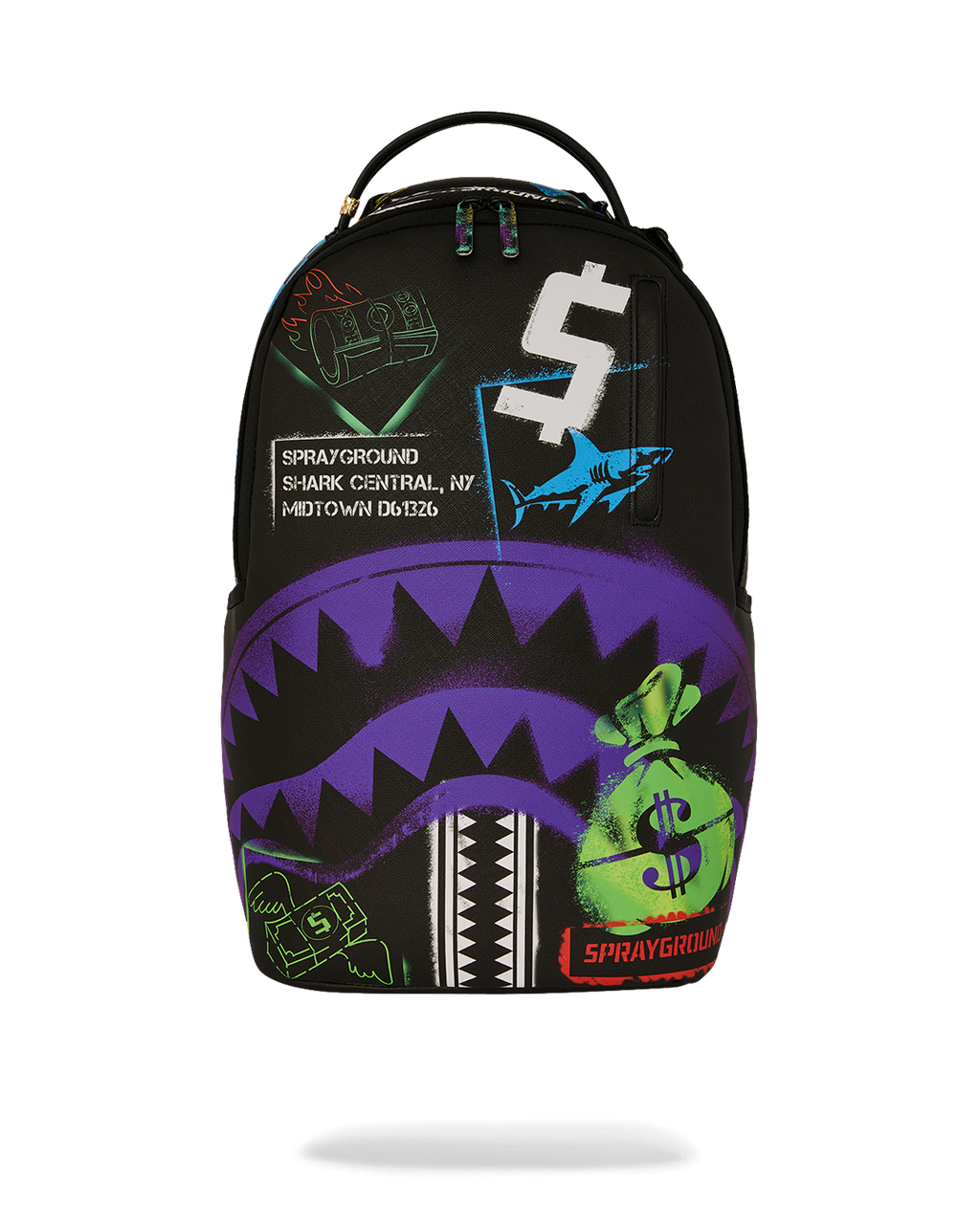 Sprayground Shark Central X DLXSV Backpack B7620