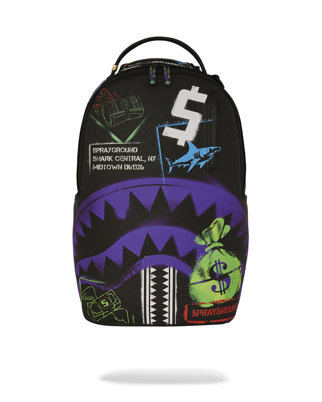 Sprayground Shark Central X DLXSV Backpack B7620