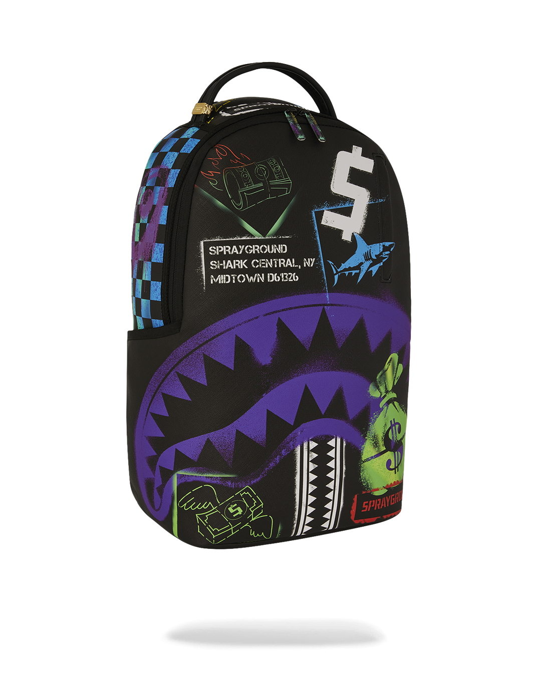 Sprayground Shark Central X DLXSV Backpack B7620