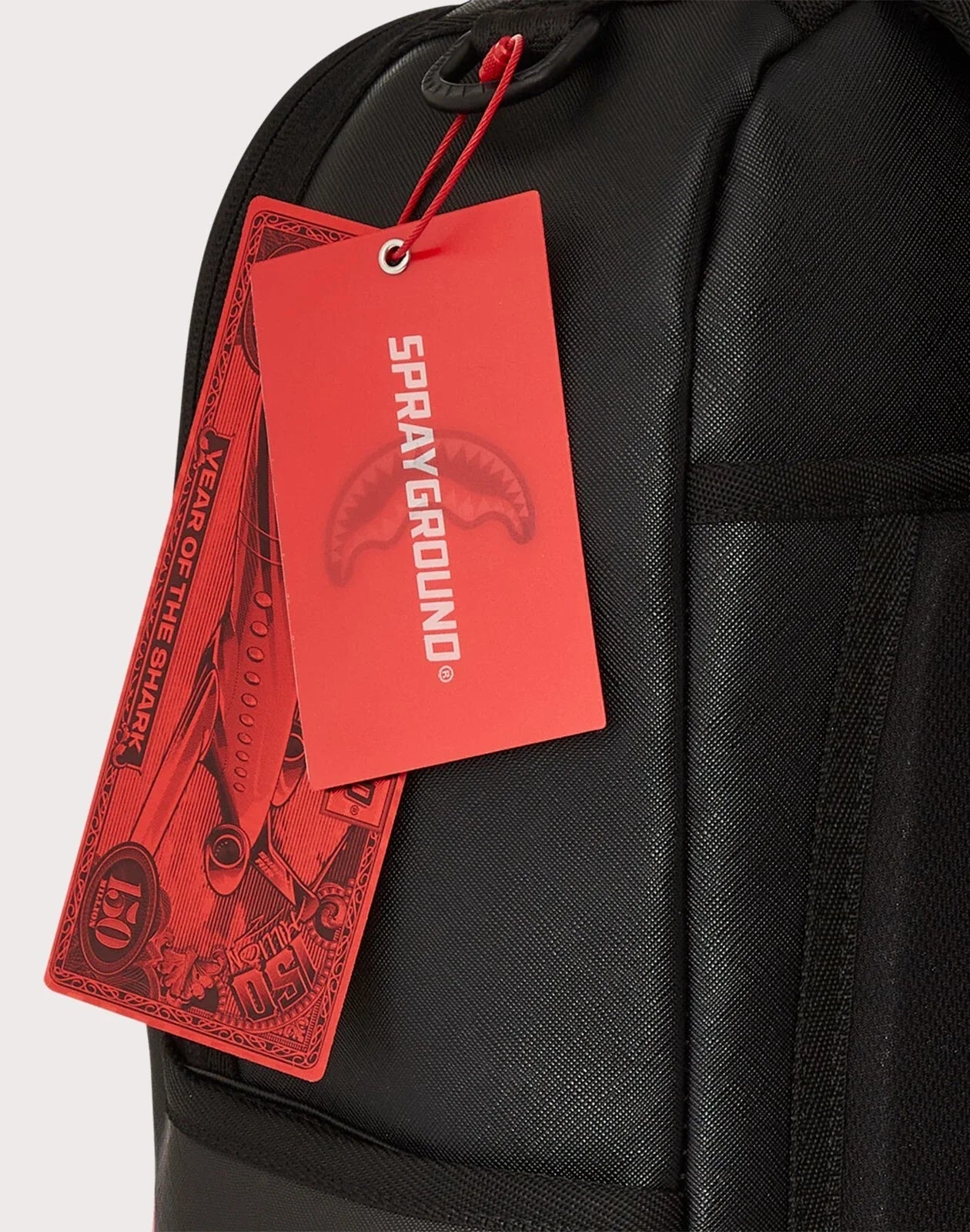 Sprayground Shark Central Breakup Check Sorbet Grey Backpack B7635