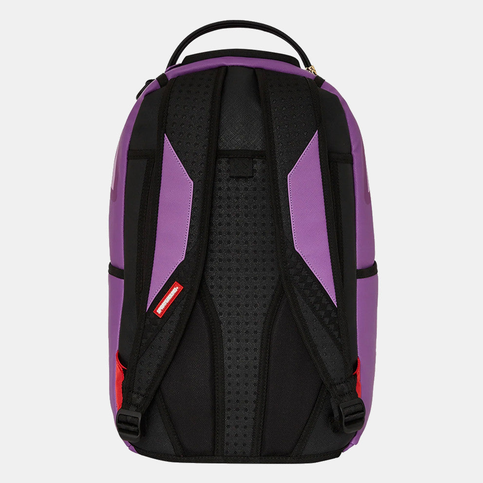 Sprayground Purple Shark Central DLXVS Backpack B7740