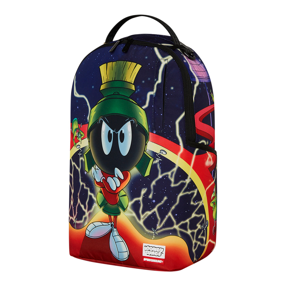 Sprayground Looney Tunes Marvin Planet x Sharkmouth DLXSR Backpack B7782