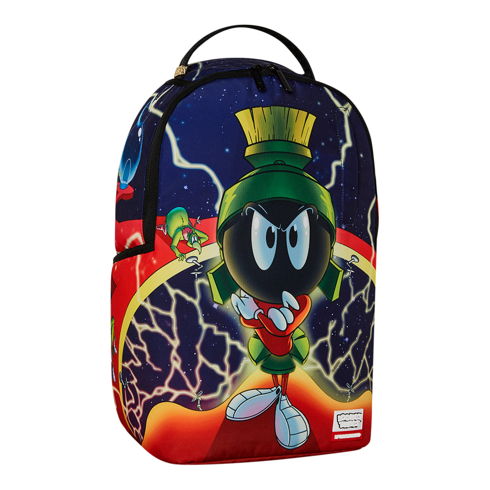 Sprayground Looney Tunes Marvin Planet x Sharkmouth DLXSR Backpack B7782