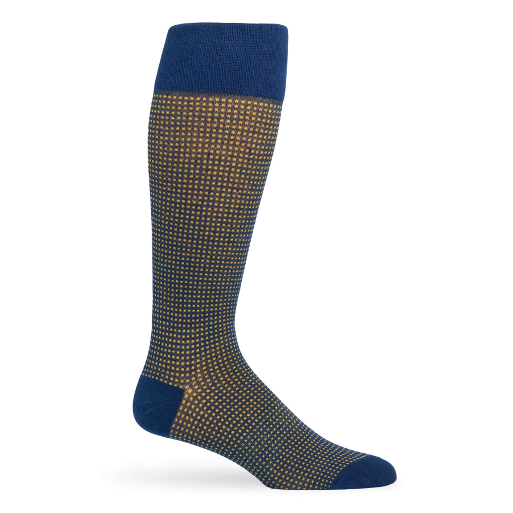 Navy Gold Mixed Socks 8 Pack