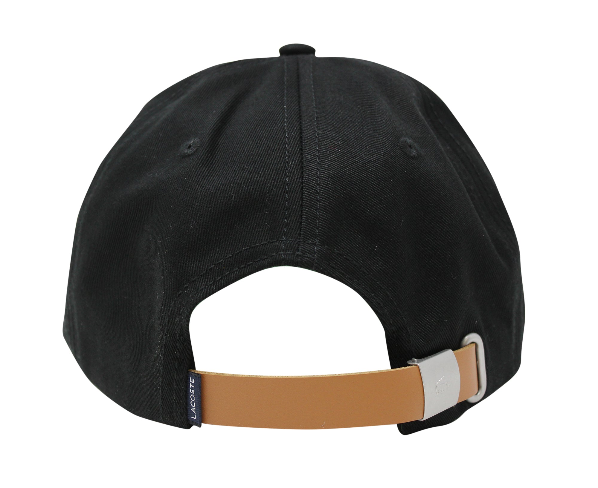 Lacoste Men's Classic Large Croc Logo Cap with Leather Strap