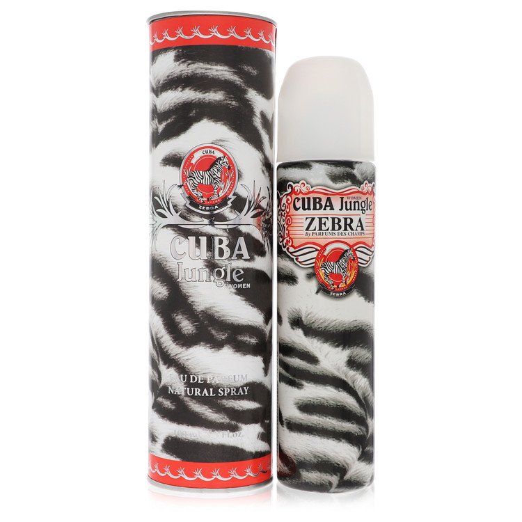 Cuba Jungle Zebra by Fragluxe Eau De Parfum Spray 3.4 oz for Women