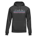 Camping Lines Unisex Hoodie