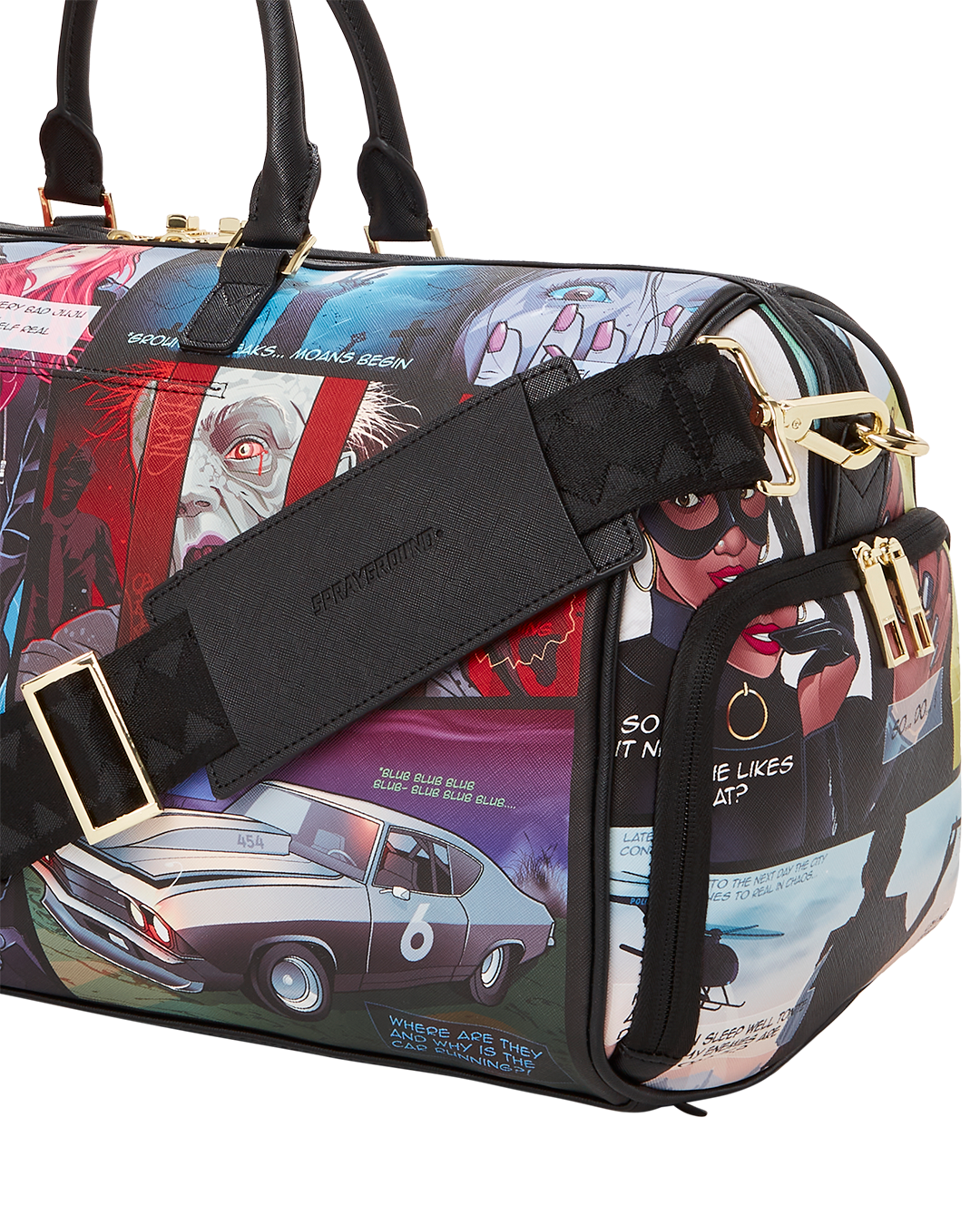 Sprayground Everyday's A Movie Duffle Bag D4202