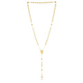 14K Yellow Gold Rosary Necklace