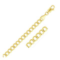 10k Yellow Gold Curb Chain (5.30 mm)