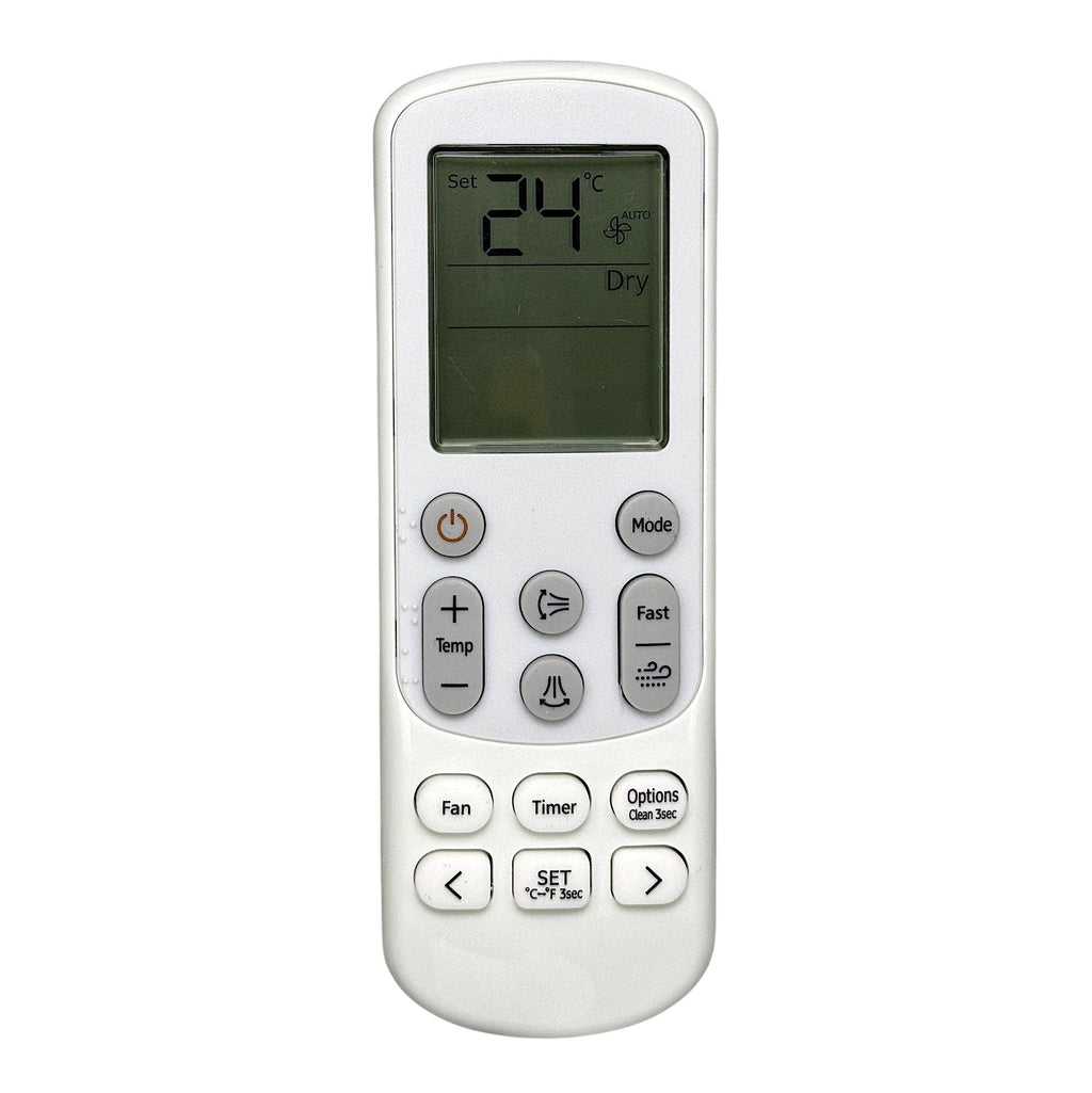Anderic DB96-24901B / ARH5203 for Samsung Mini Split Air Conditioner Remote Control | Thermostatic with LCD screen - DB9624901B