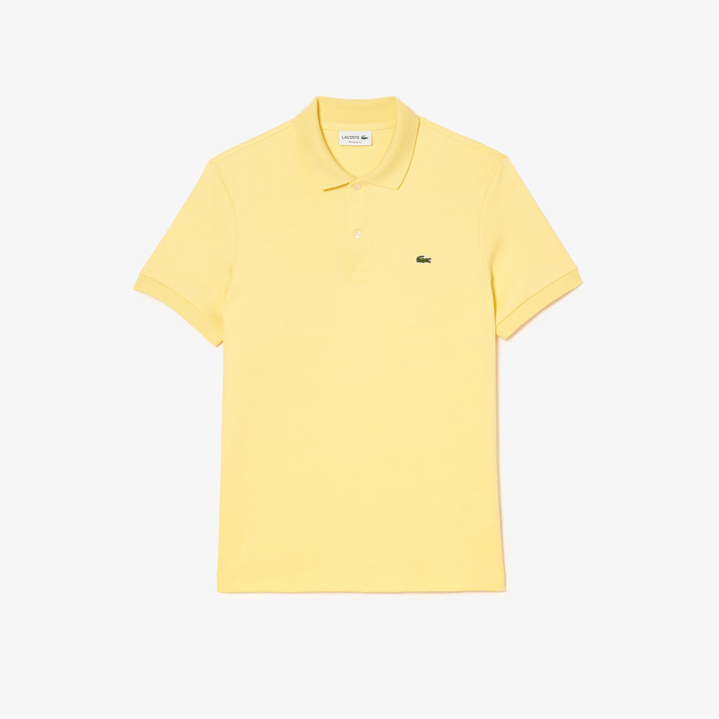Lacoste Men's Short Sleeve Pima Jersey Interlock Regular Fit Polo Shirt
