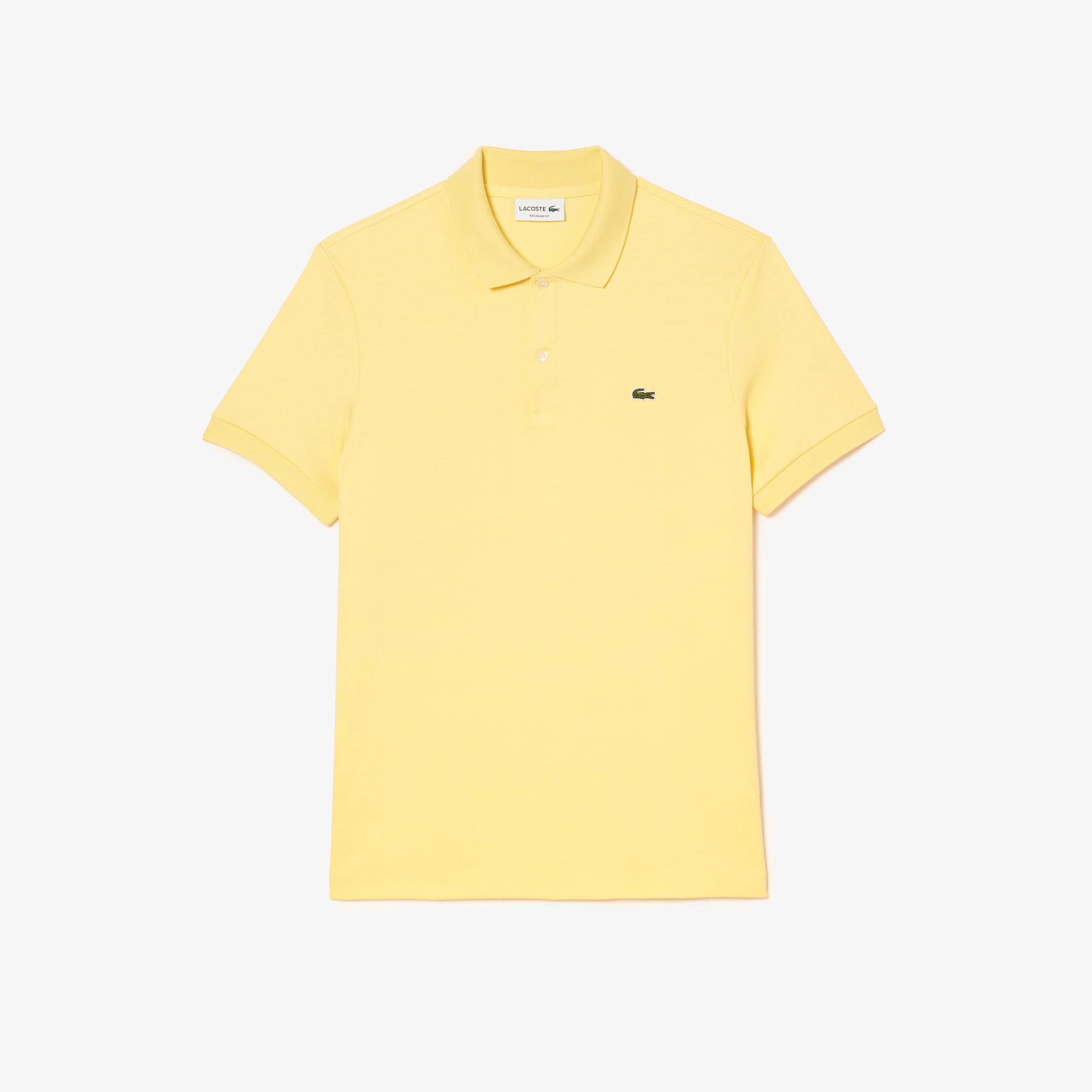 Lacoste Men's Short Sleeve Pima Jersey Interlock Regular Fit Polo Shirt