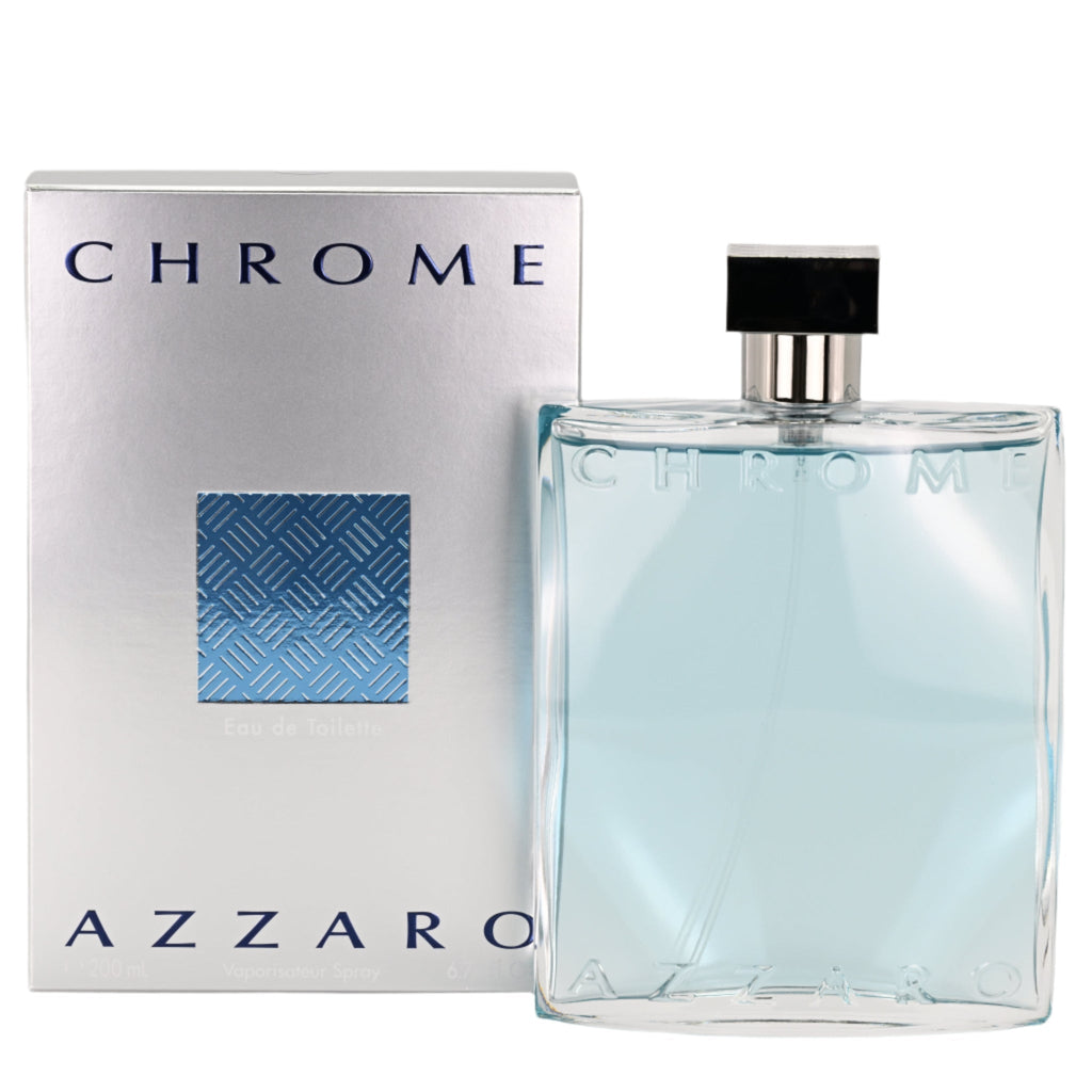 Azzaro Chrome Eau De Toilette Spray for Men EDT 6.7 oz