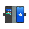 iPhone X Series EMF Blocking Wallet Case with 5G Radiation Protection