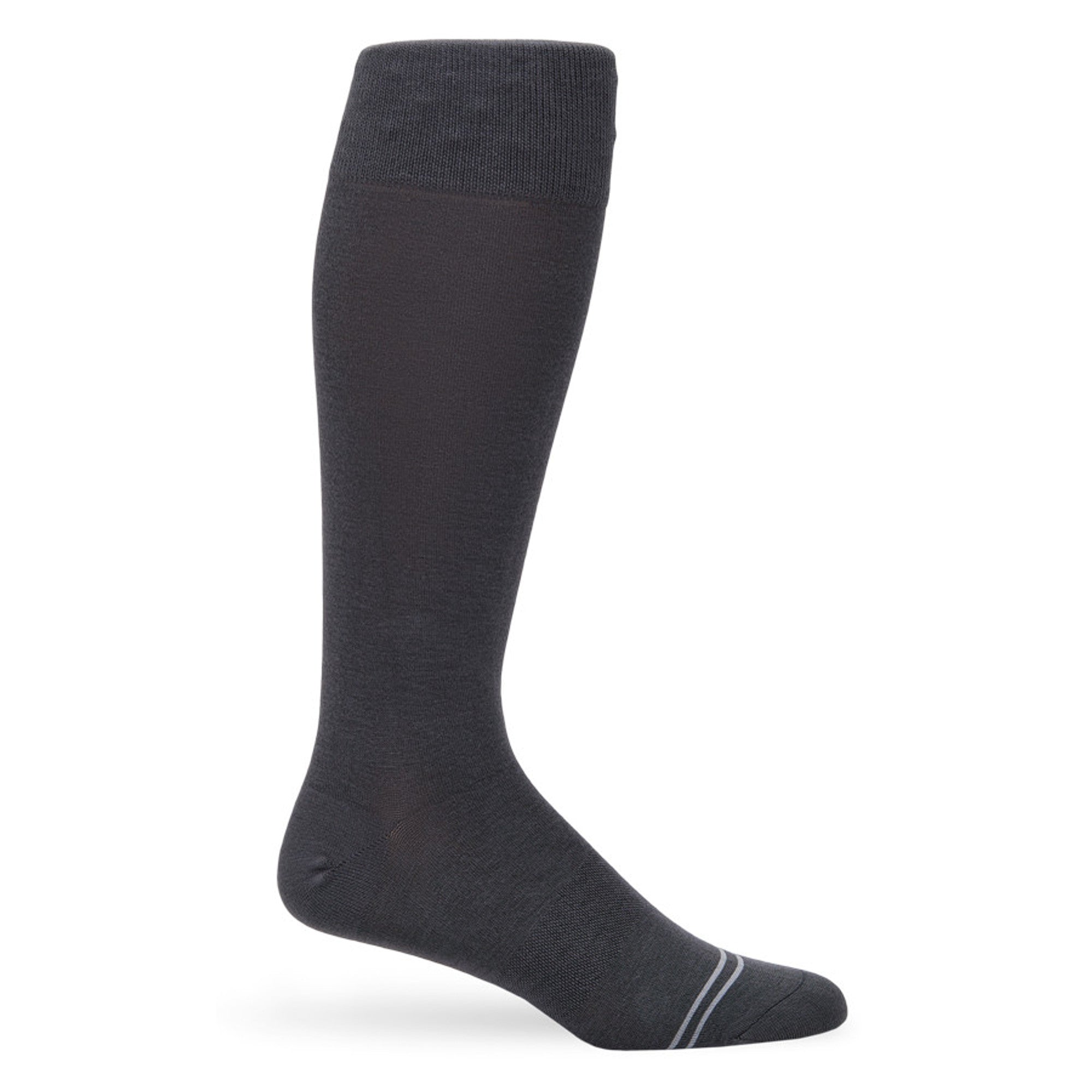 Asher 6-Pack - Charcoal Dress Socks