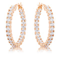 CZ Hoop Earrings