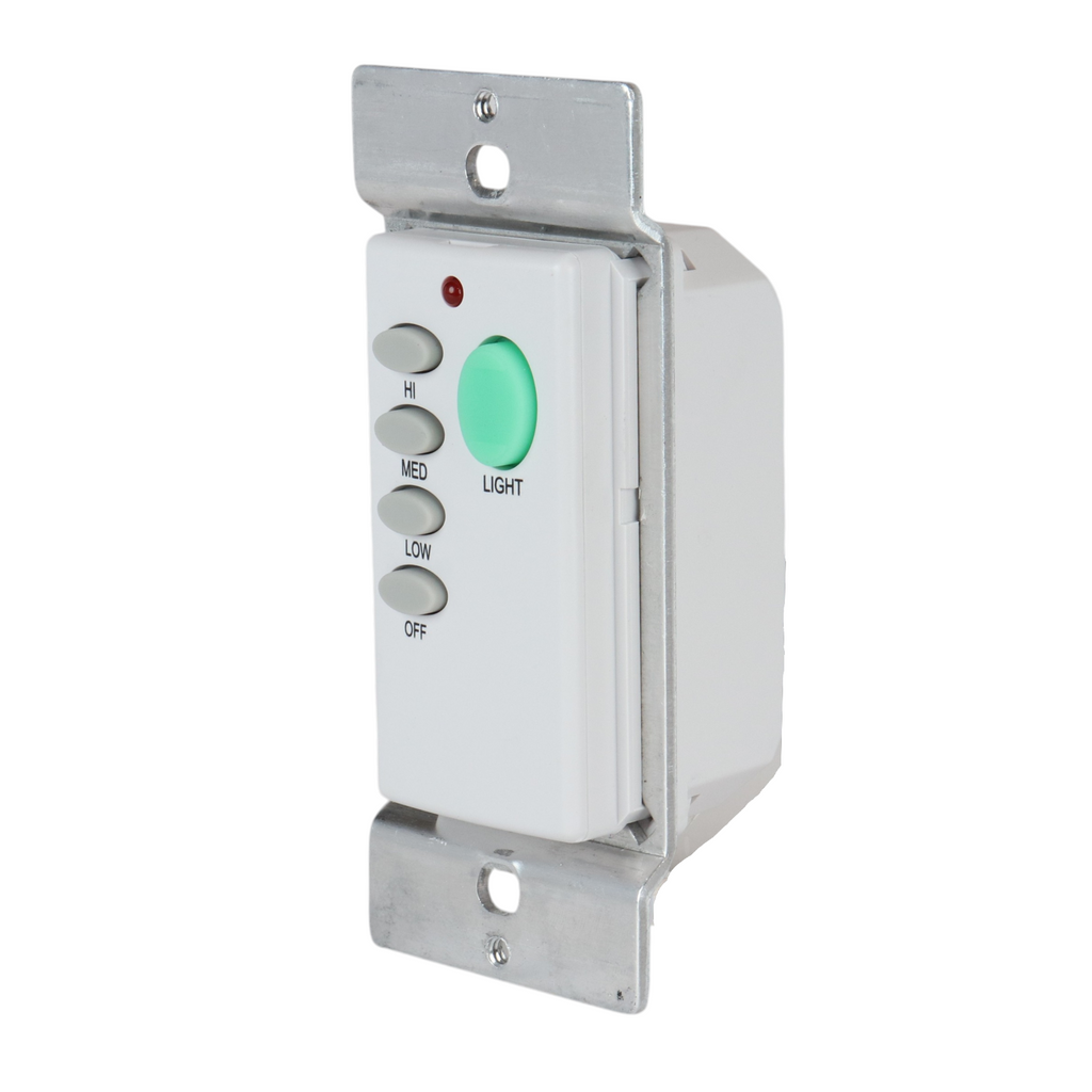 Anderic FAN-55T Wireless Wall Plate Ceiling Fan Remote Control for Fan28R Receiver | 304 MHz | 2AAZPFAN55T- FAN55T