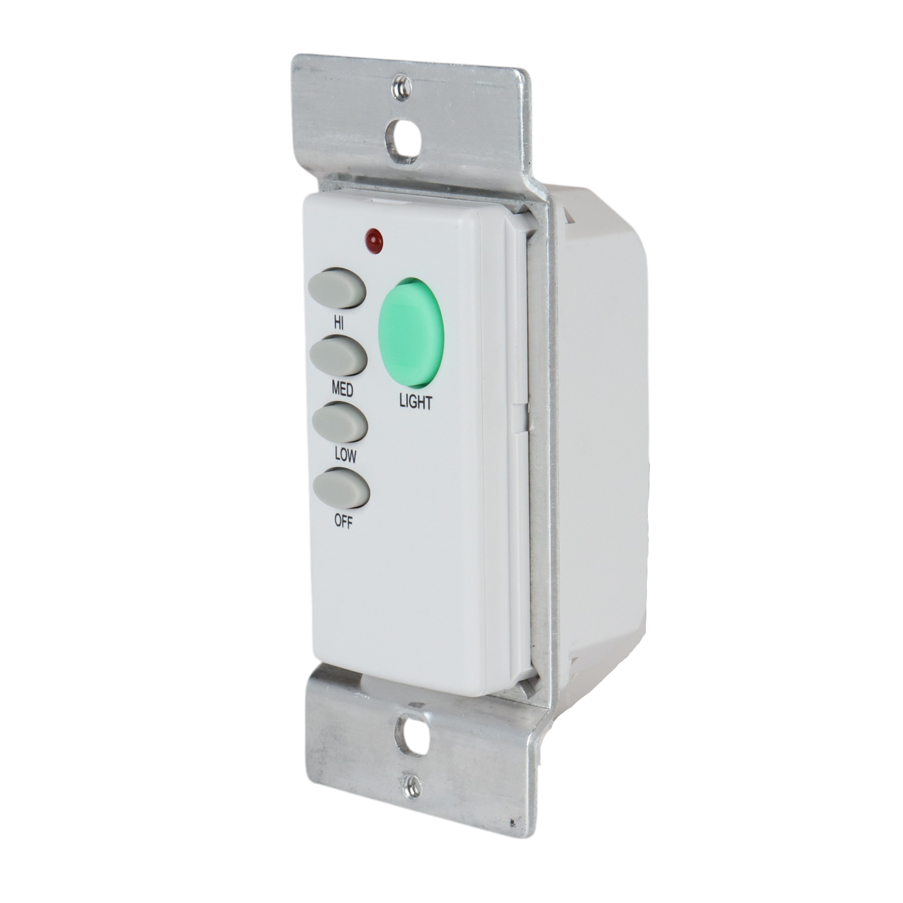 Anderic FAN-55T Wireless Wall Plate Ceiling Fan Remote Control for Fan28R Receiver | 304 MHz | 2AAZPFAN55T- FAN55T