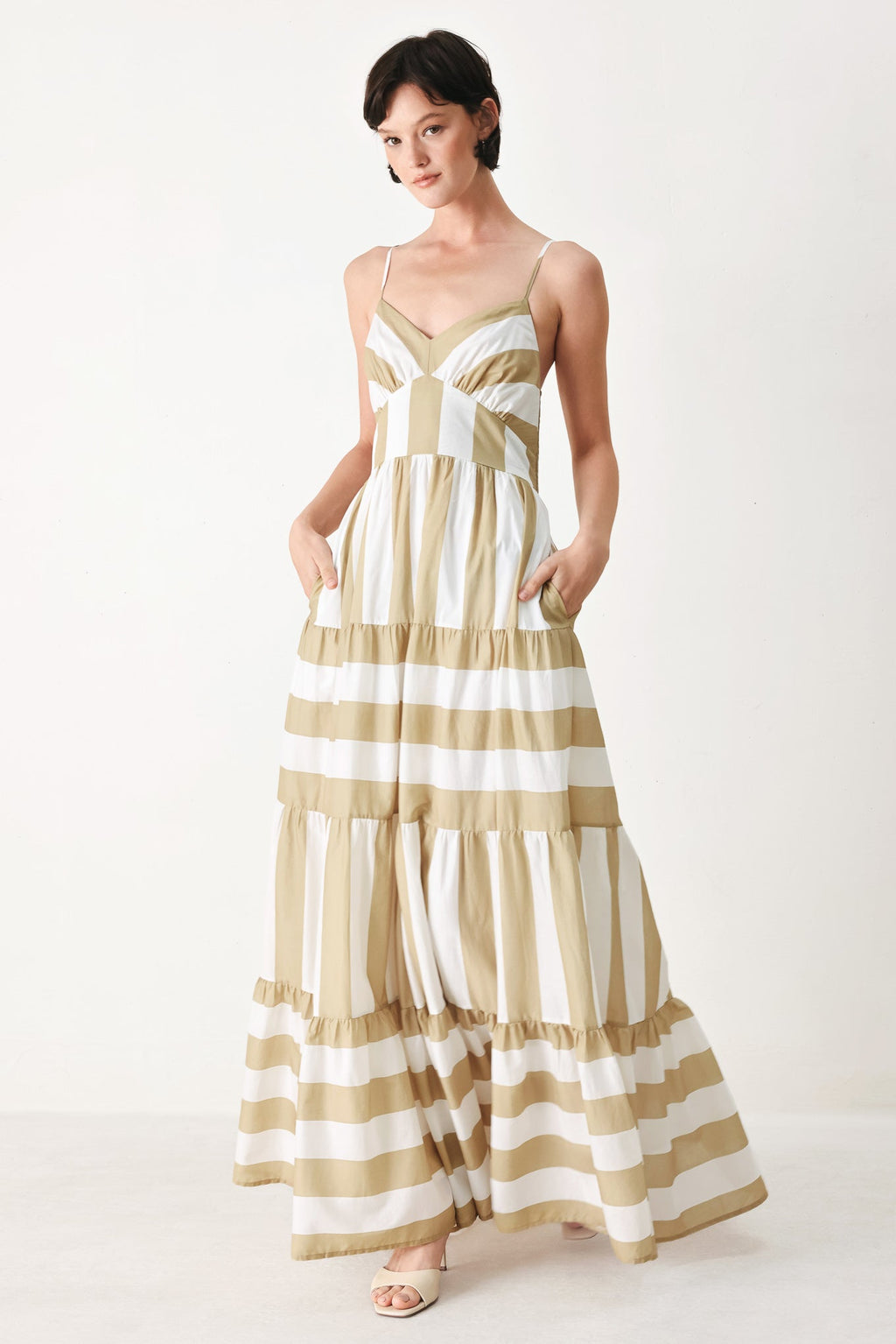 SUNKISSED BOARDWALK WOVEN MAXI DRESS