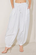 OCEAN BREEZE WOVEN BALLON PANTS