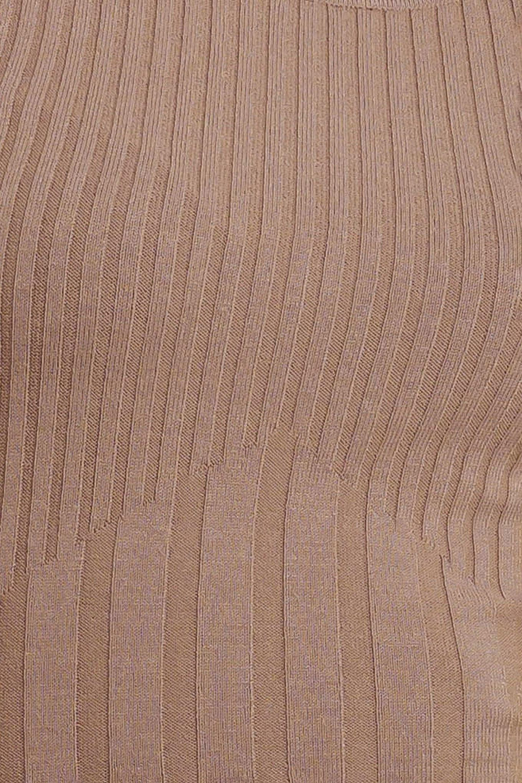 STRUCTURED CHIC SWEATER MIDI DRESS
