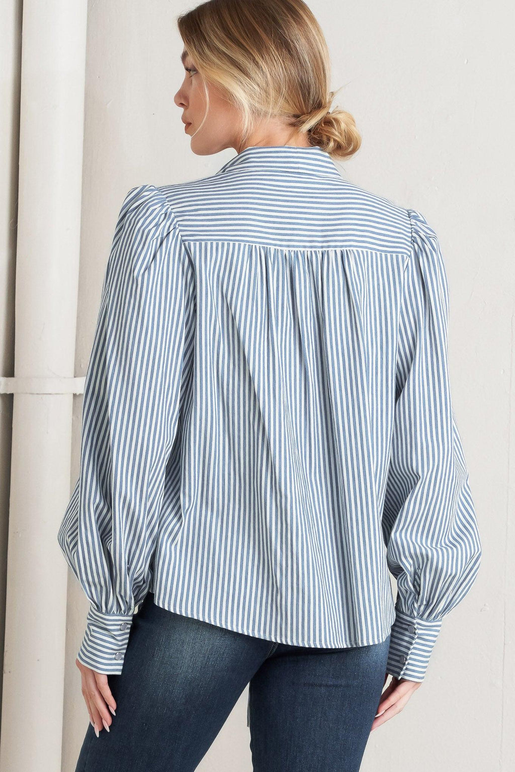 CHARMING INTENTIONS WOVEN TOP